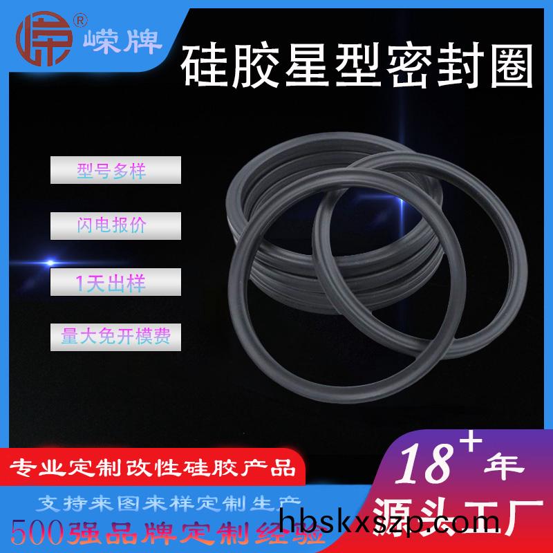硅(gui)膠星(xing)型(xing)密封圈